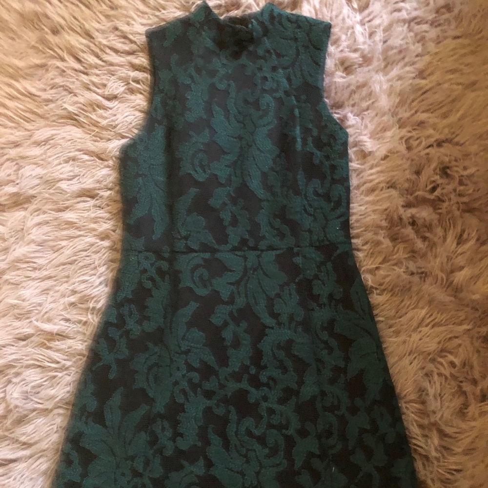 H&M Green/Black dress